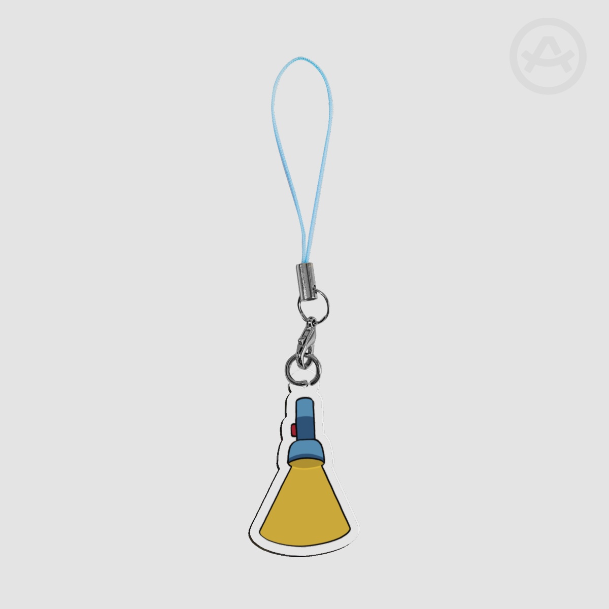 Flashlight Phone Charm