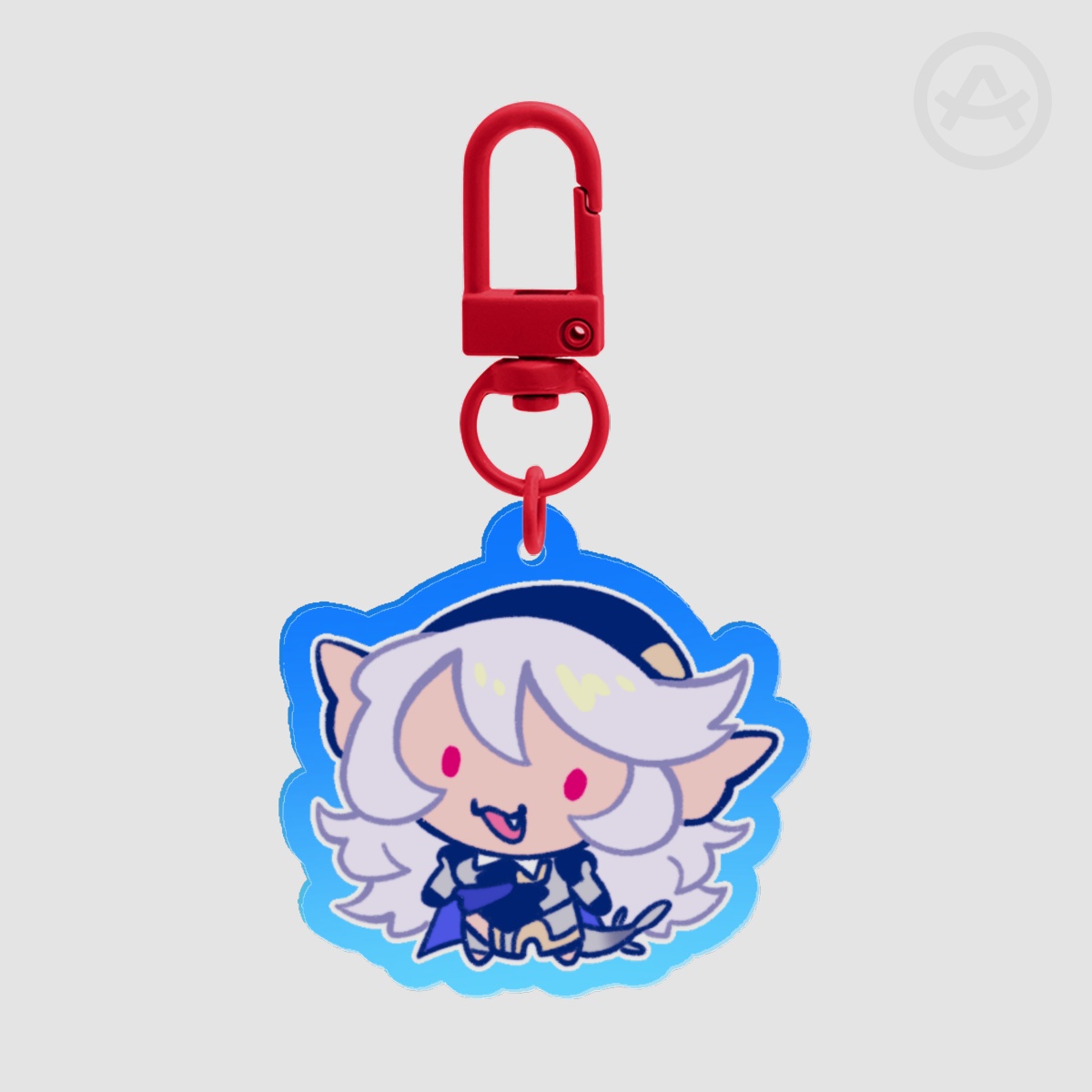 Female Corrin Clear Acrylic Keychain