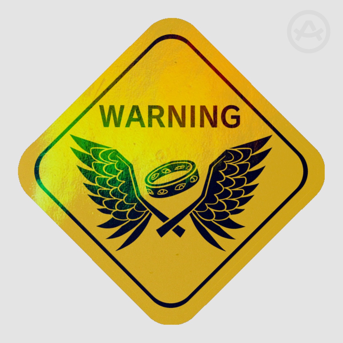 Holy Warning Sticker