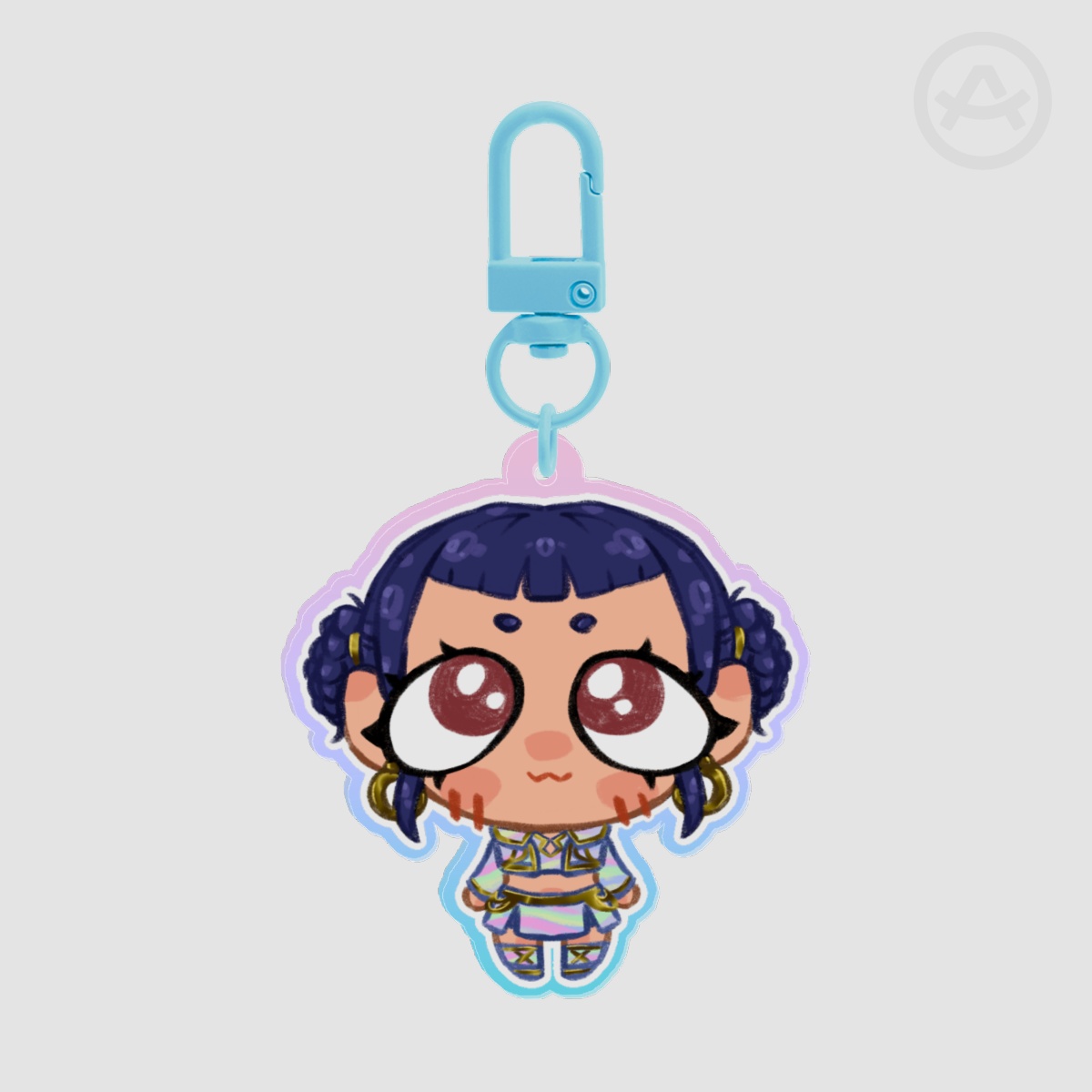 Zoey Kpop Demon Hunters - Colored Edge Acrylic Keychains