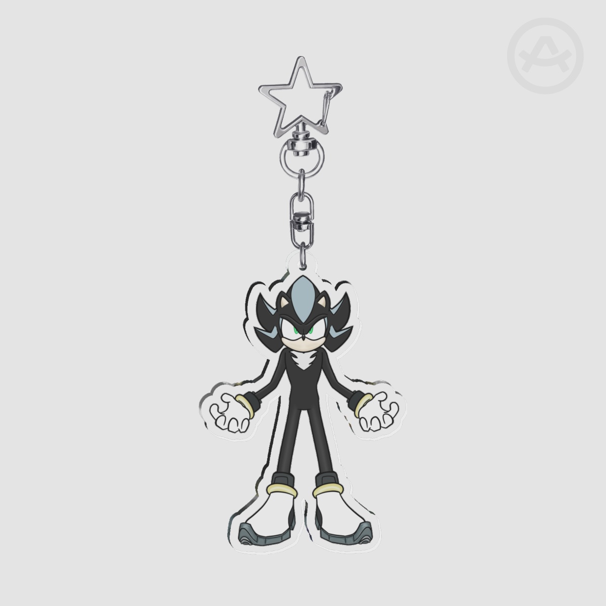 Mephiles The Dark (Shadow Forme) Keychain