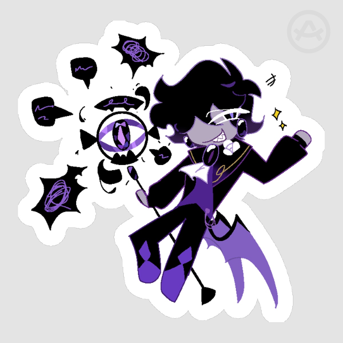 [COOKIE RUN] Black Sapphire Sticker