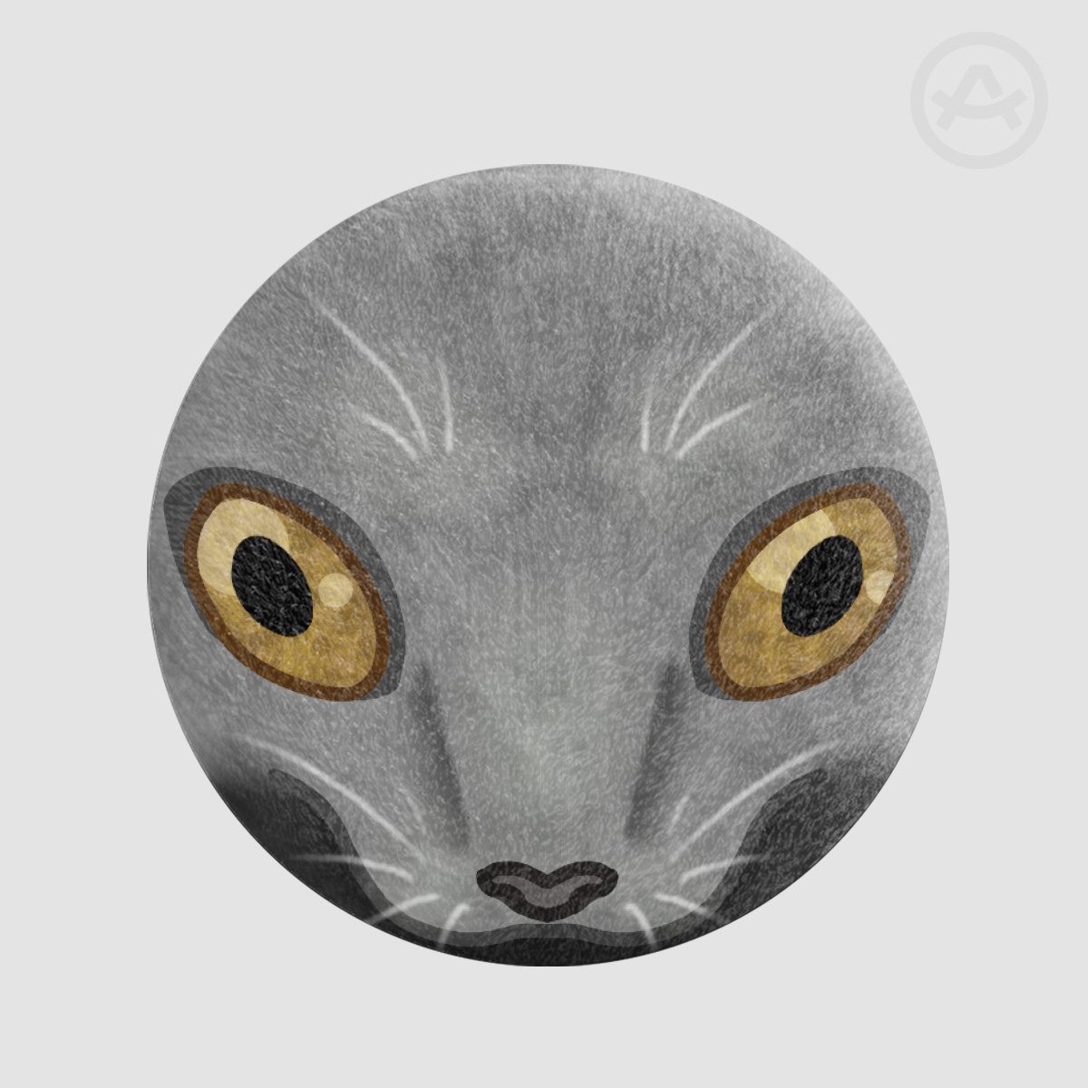 No Thoughts Cat (Scottish Fold) | Pin