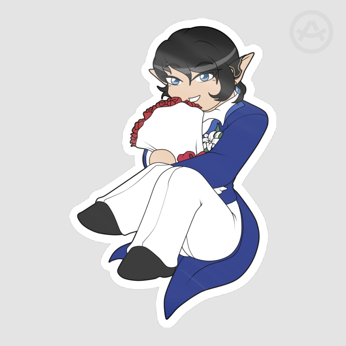 Aymeric Groom - Die Cut Stickers [Final Fantasy XIV FFXIV FF14]