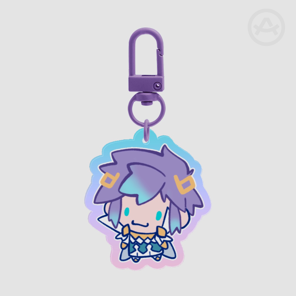 Hríd Clear Acrylic Keychain