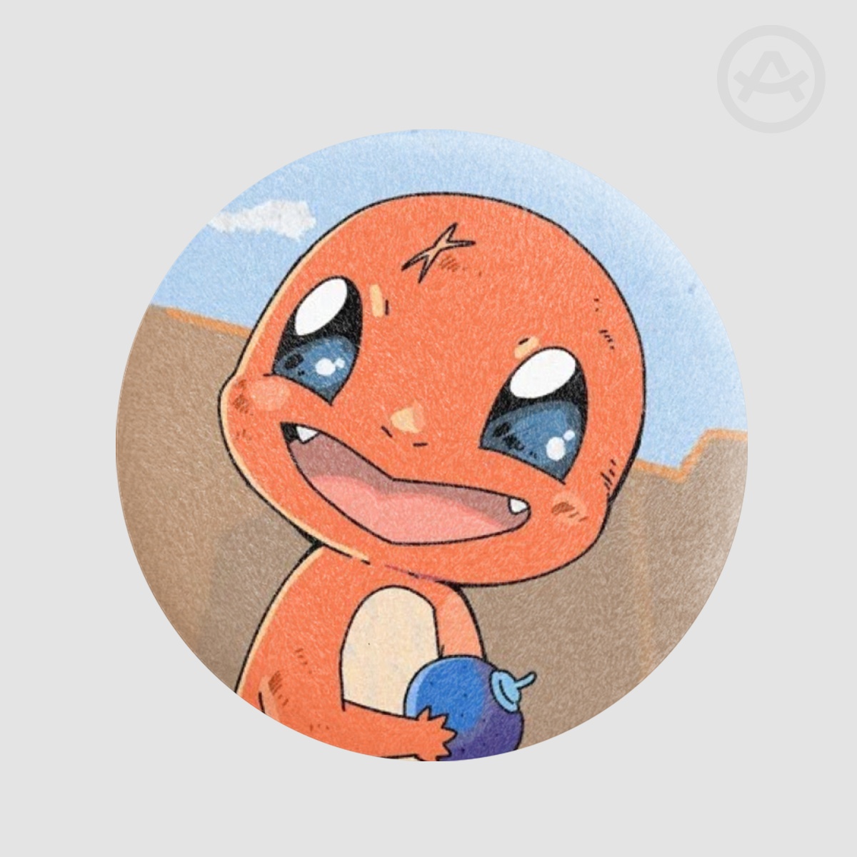 Charmandar Plush Badge
