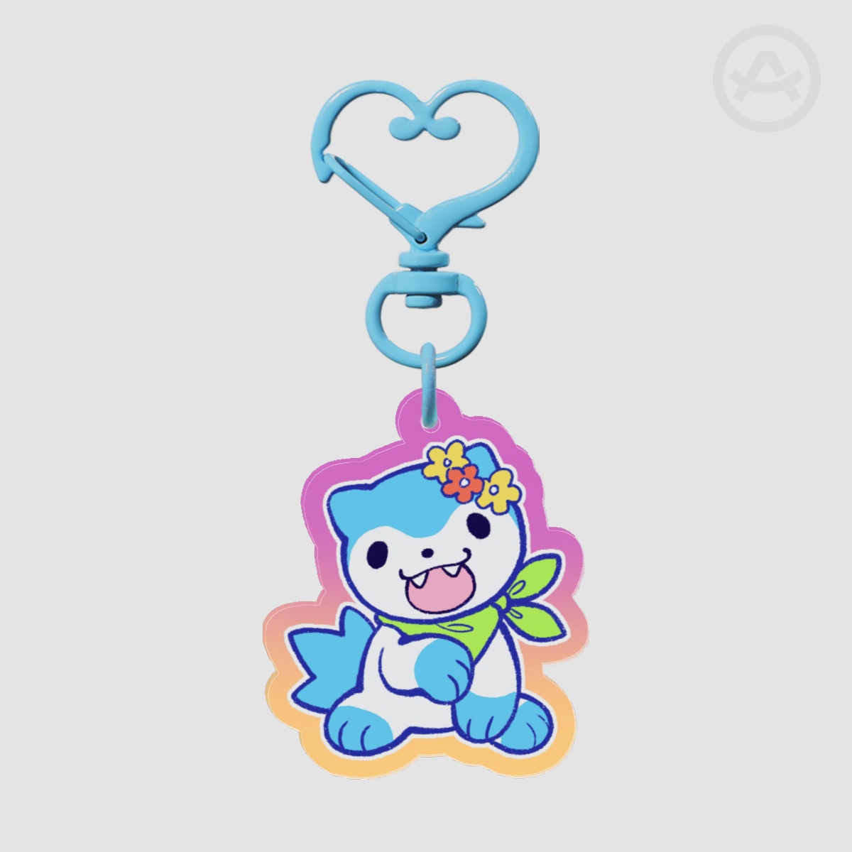 Sommie 3 Clear Acrylic Keychain