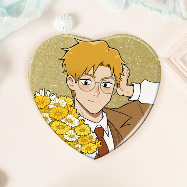 Reigen MP100 Heart Shape Badge