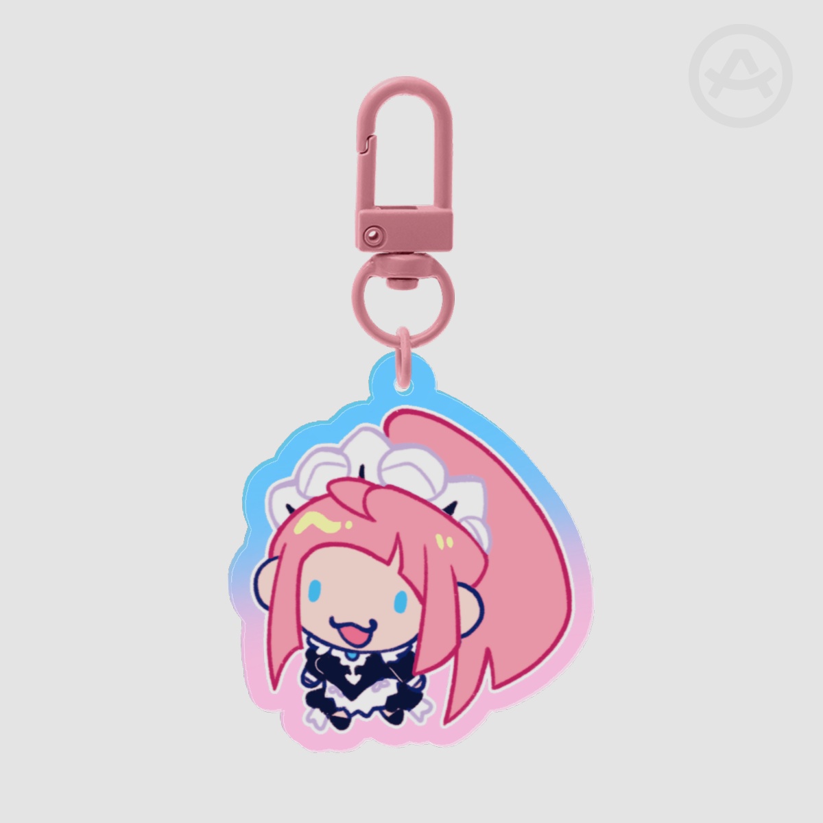 Felicia Clear Acrylic Keychain