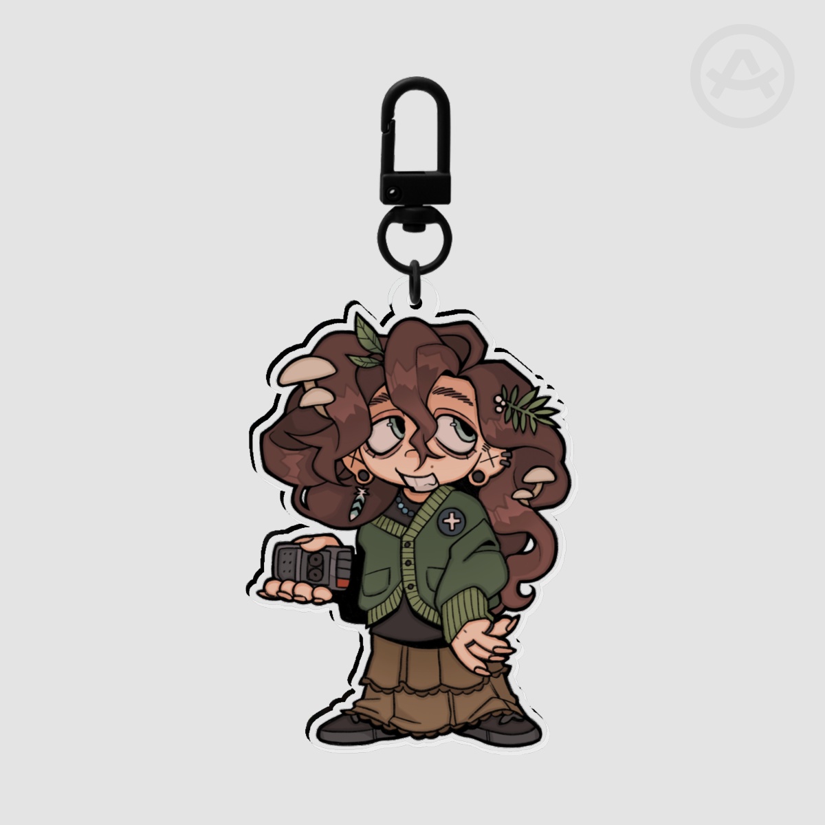 sydney sargent acrylic keychain
