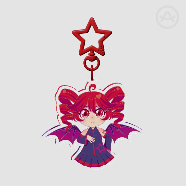Vocaloid Kasane Teto Keychain