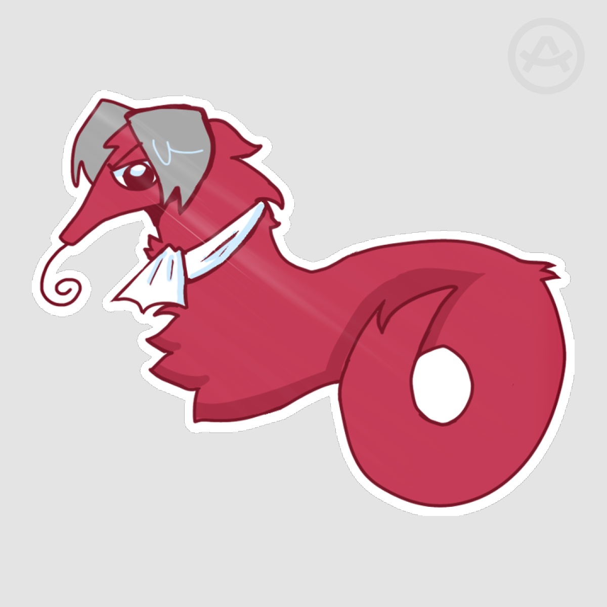 Edgeworm Sticker