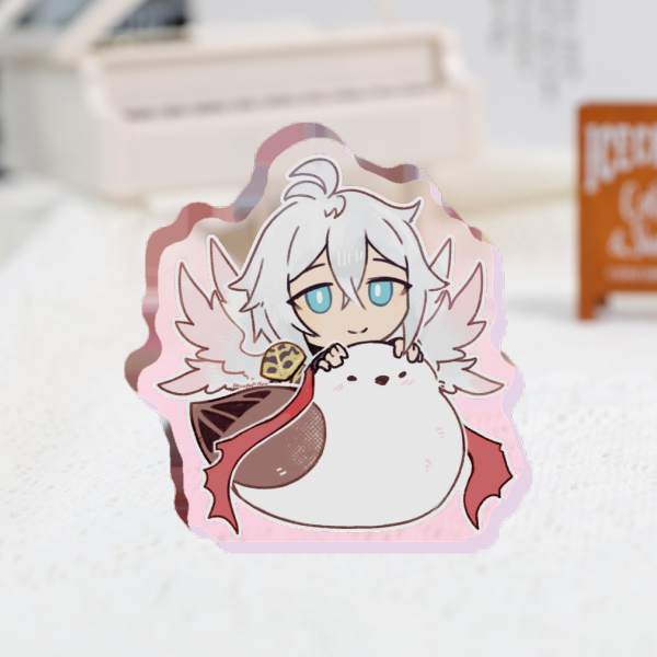 Bird buddy acrylic standee