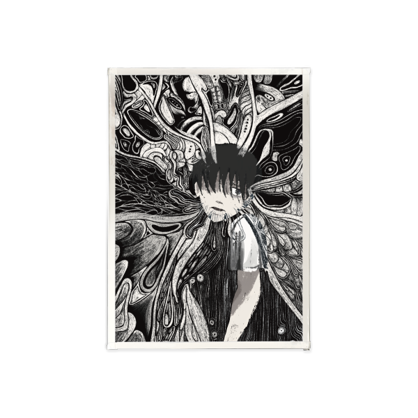 Yoshiki Art Boards with Silver-Edged - 4.1"x5.83 "(105x148mm)