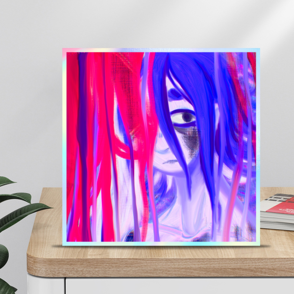 Human Janny Art Board Rainbow-Edged