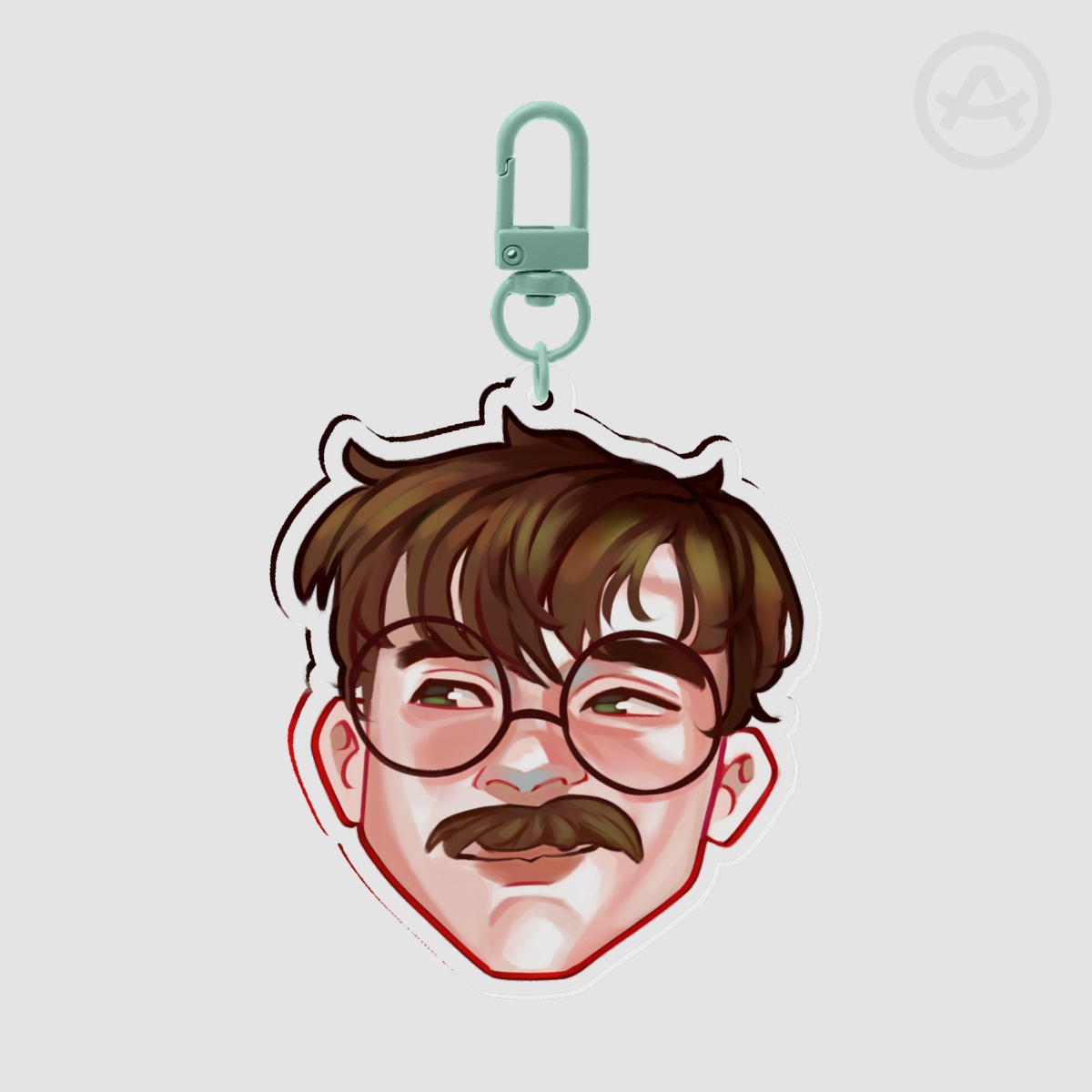 Harvey's Head Keychains