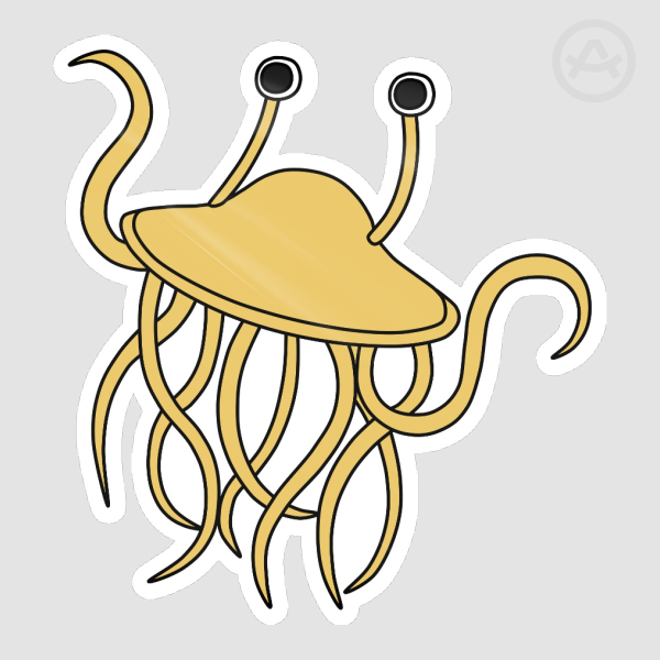 Flumph Die Cut Stickers [Dungeons and Dragons D&D]