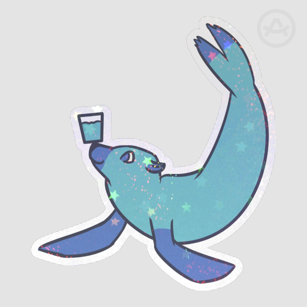 Sally Sea Lion Sticker