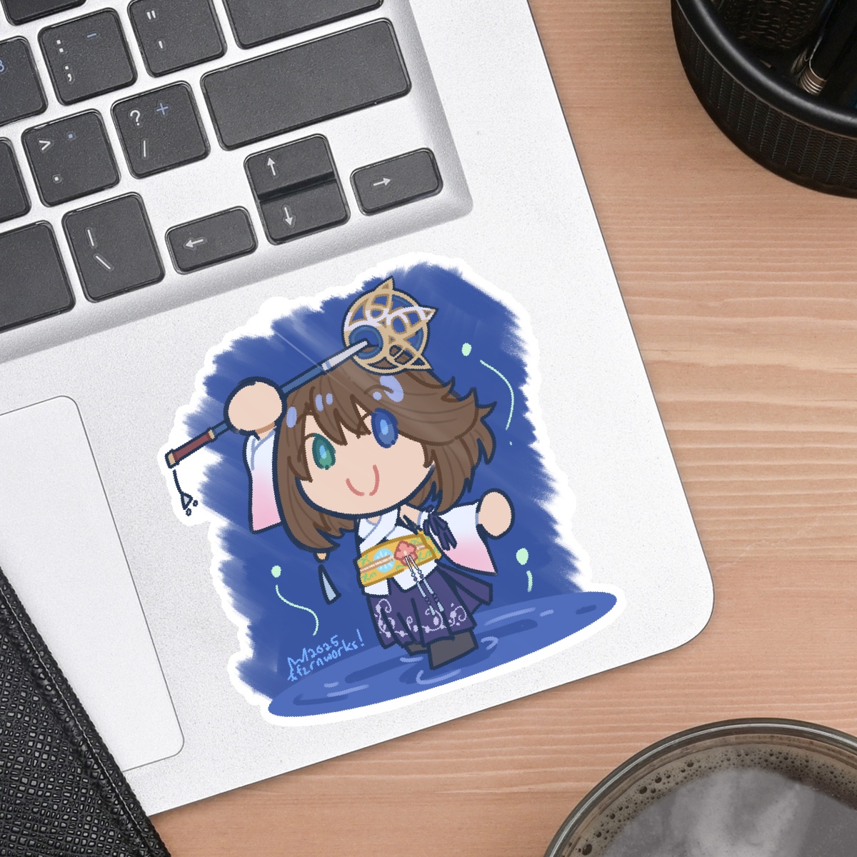 FF10 sticker - Yuna