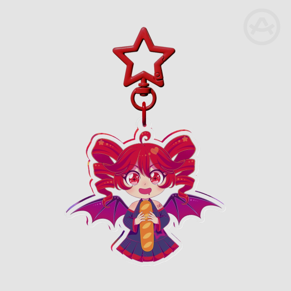 Vocaloid Kasane Teto Baguette Keychain
