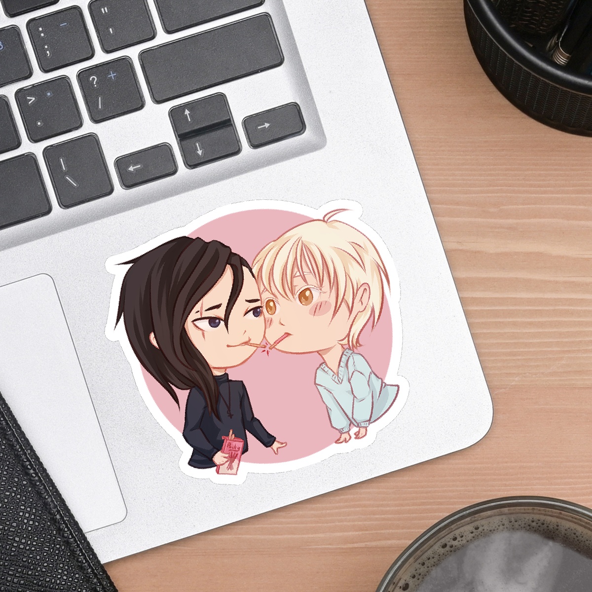 Pocky Snap Sticker