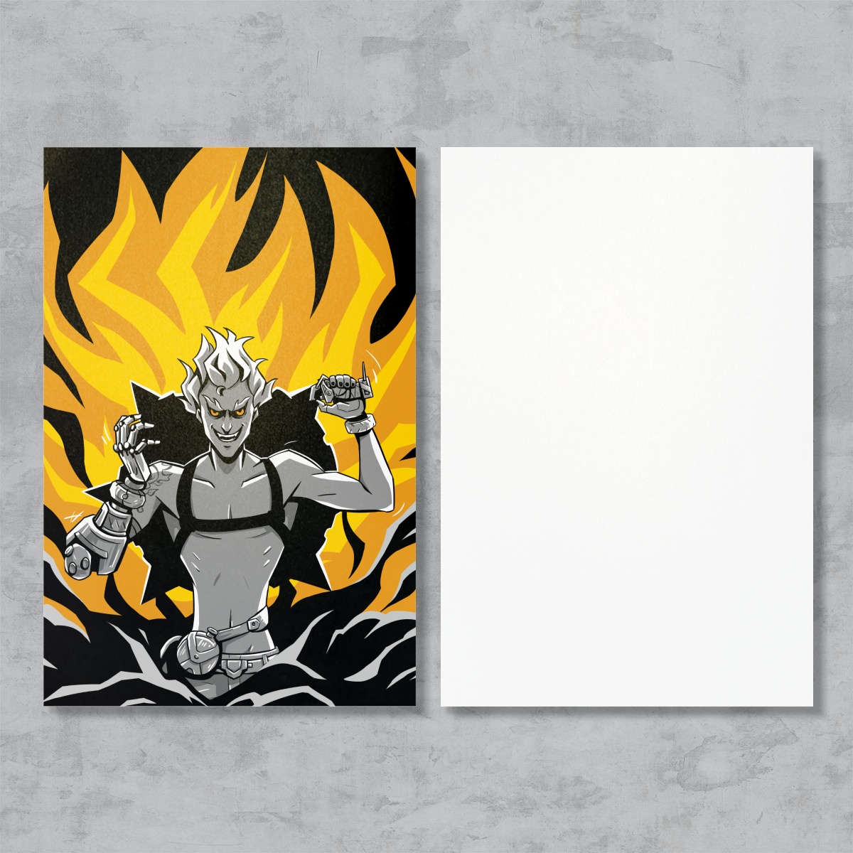 Mayhem mini print