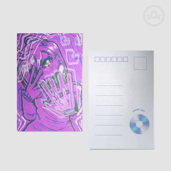Purple powers Postcards