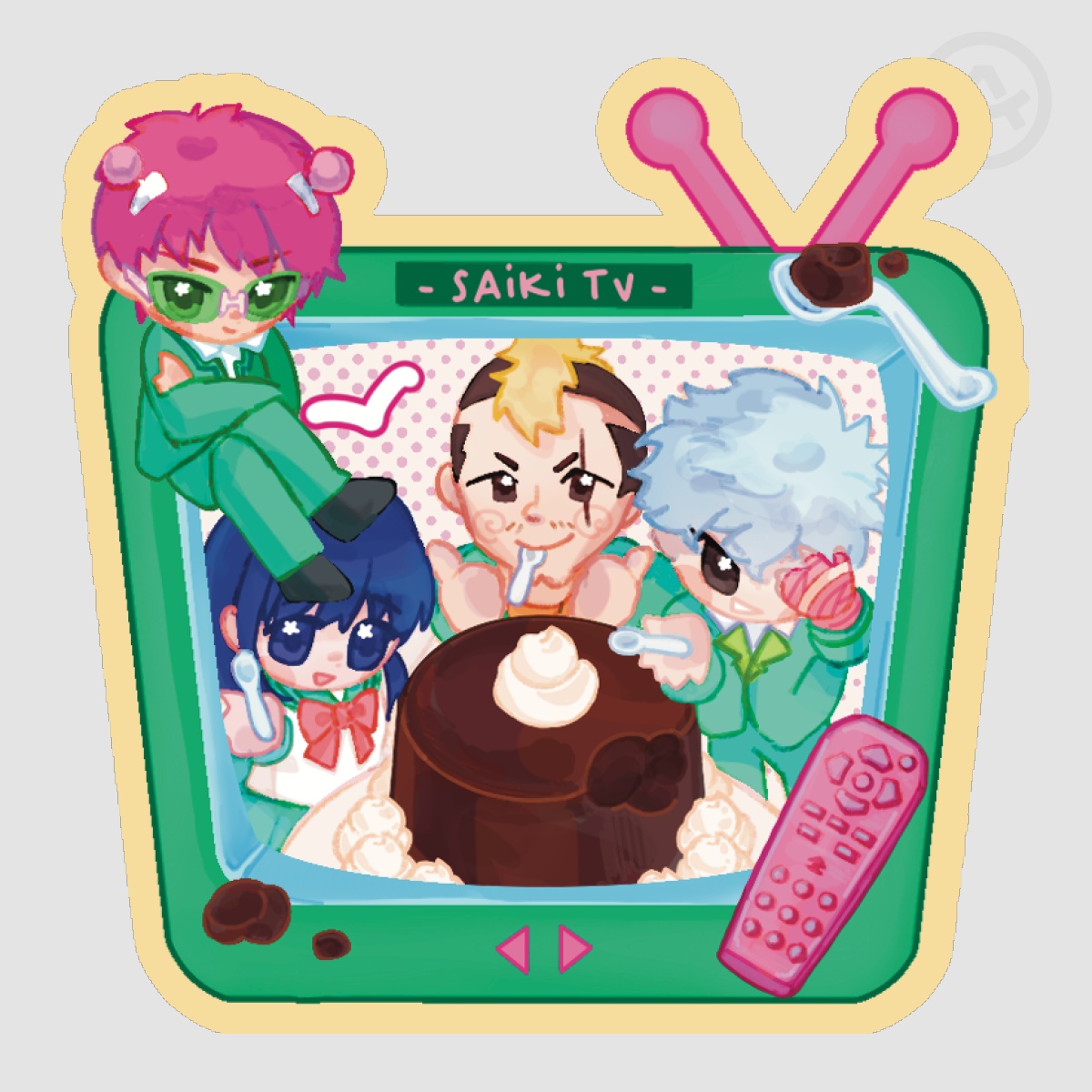 [Saiki k.] Sticker