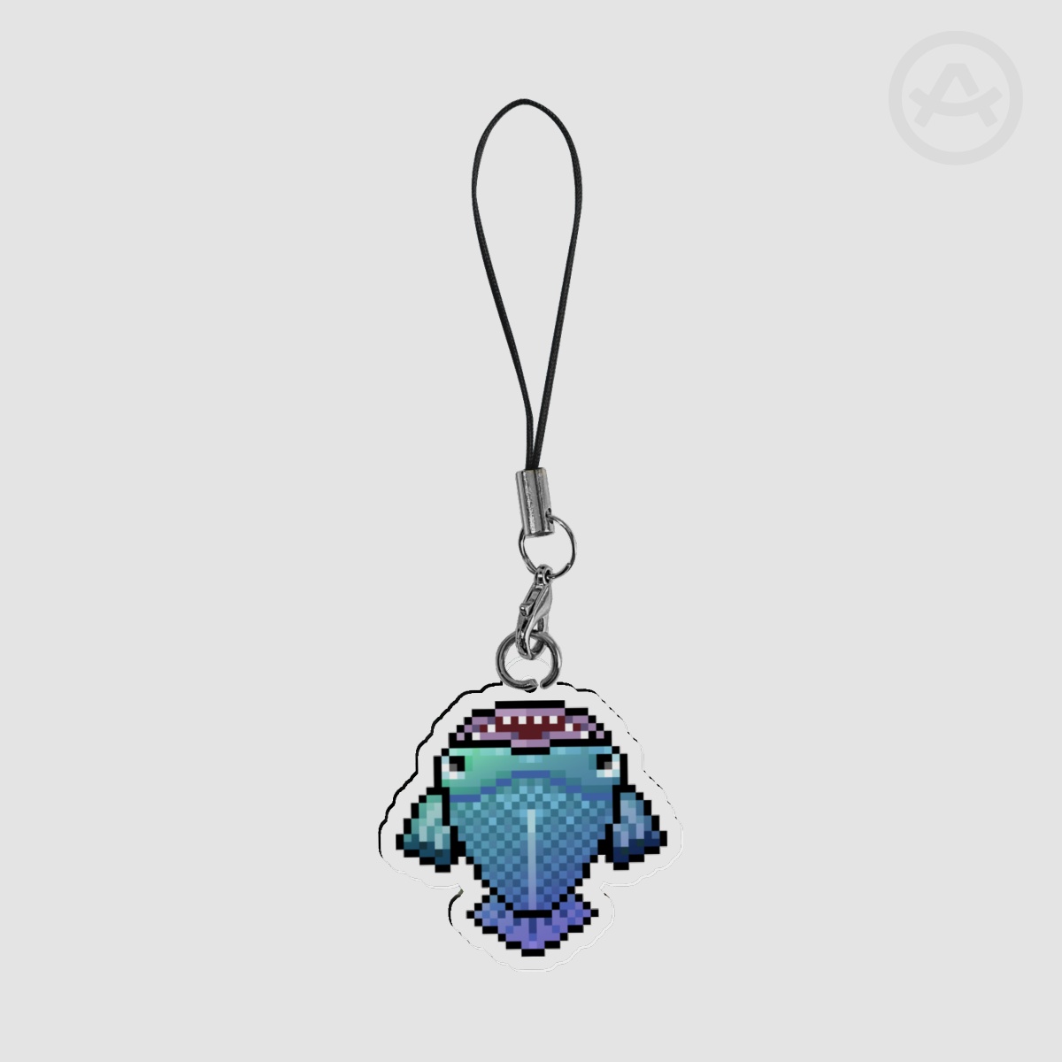pixel one piece sky fish charm