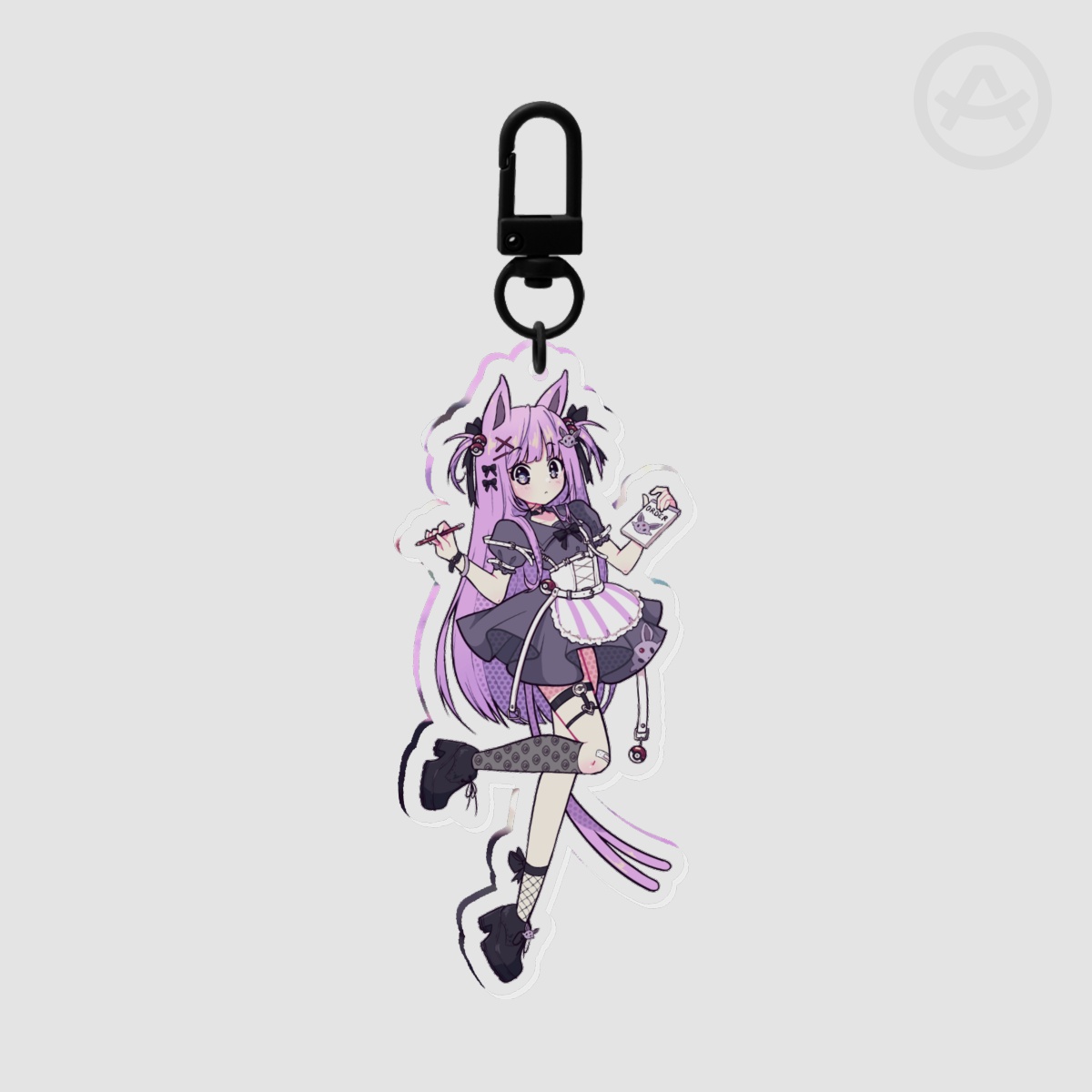 Psychic Trainer Maid Keychain