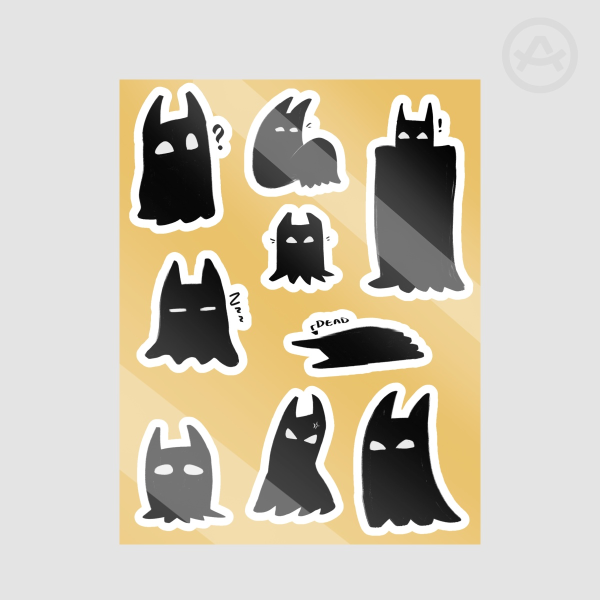 Batblob Sticker Sheet