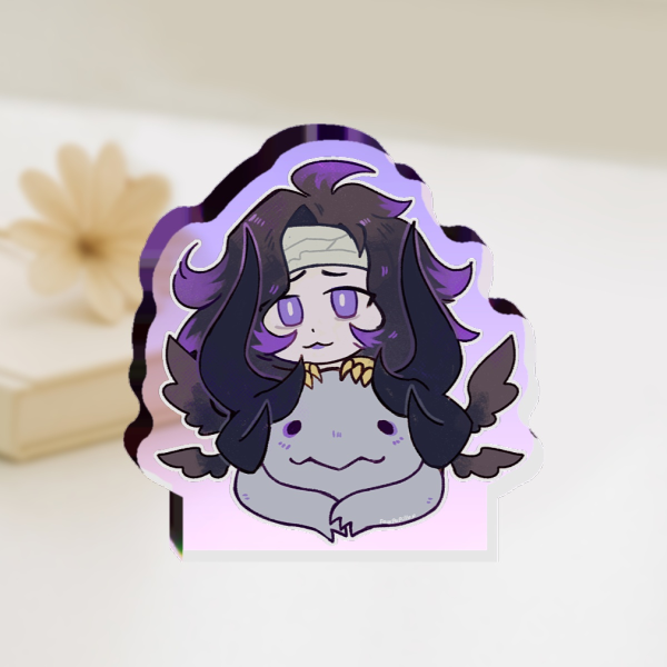 Dragon buddy double sided Thick Acrylic Standee