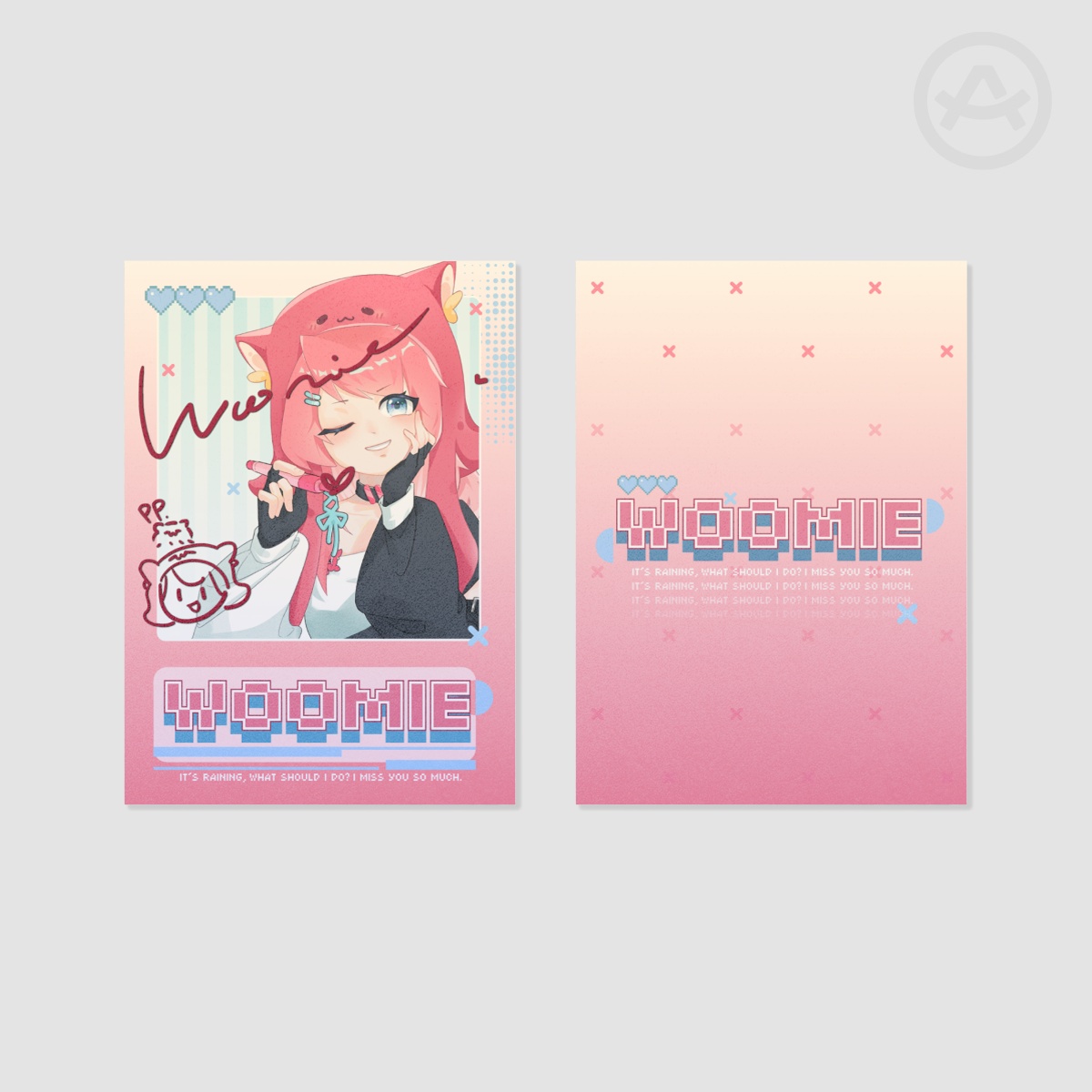 2.52"*3.50" Pearl Paper Photocards