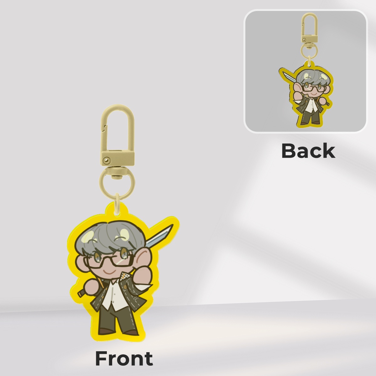 P4 acrylic keychain - Protag