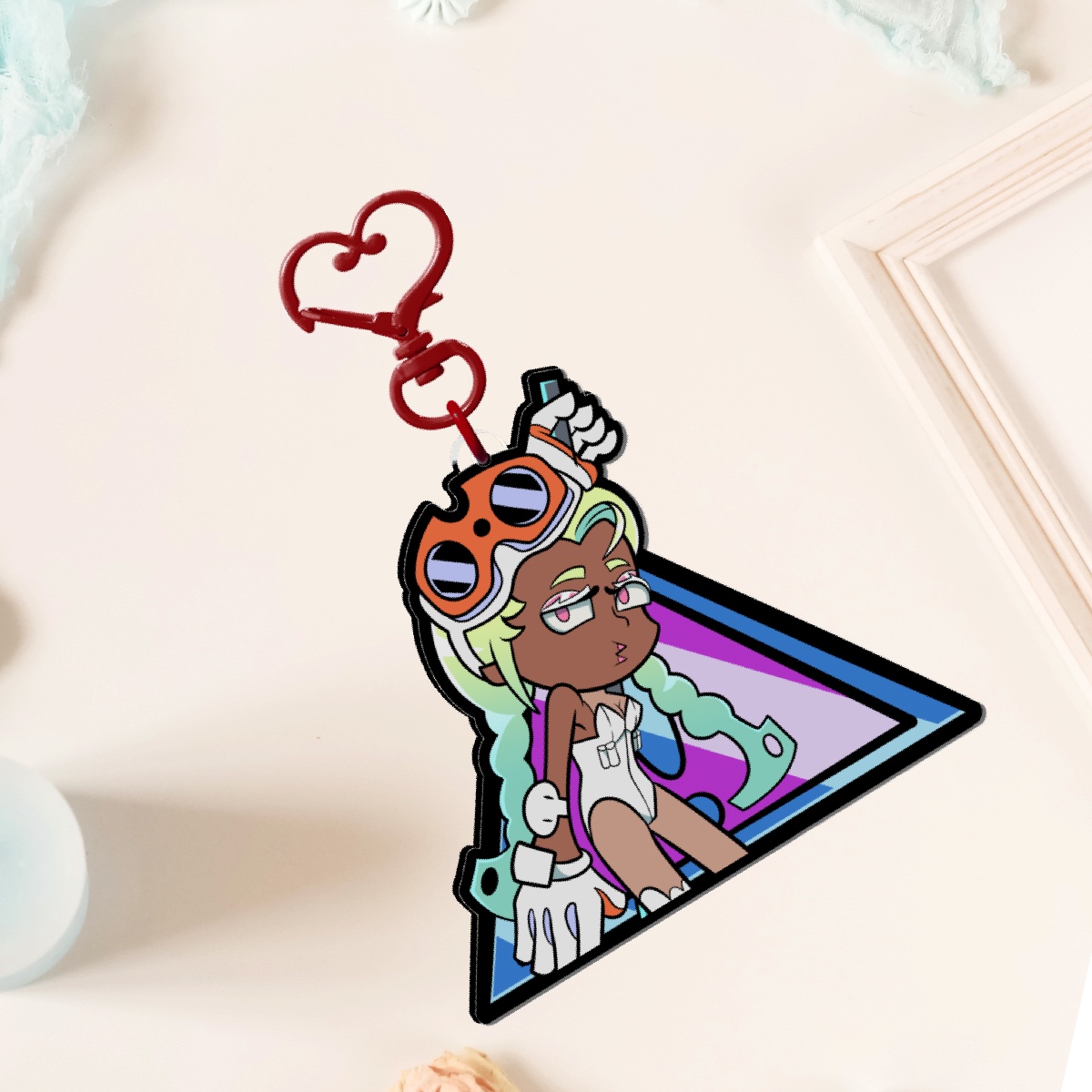 Gunsmith Bitch Full Bleed Acrylic Keychains