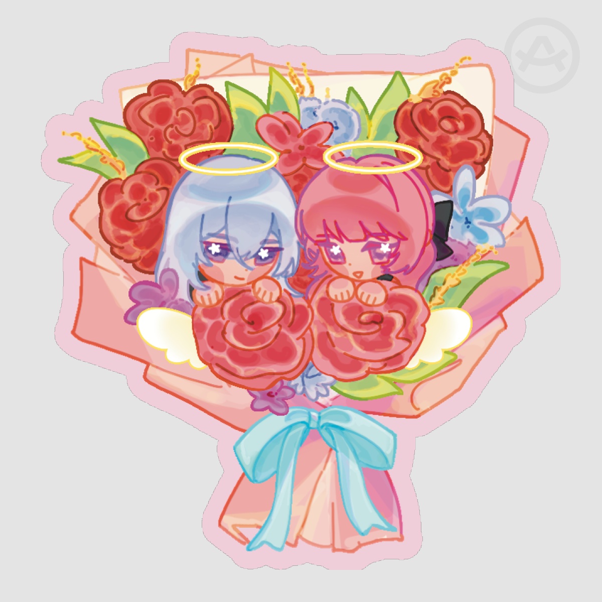 [Fall in love false angels] sticker