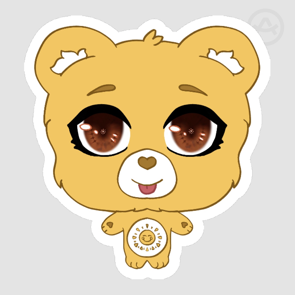 Funshine Bear Die Cut Stickers