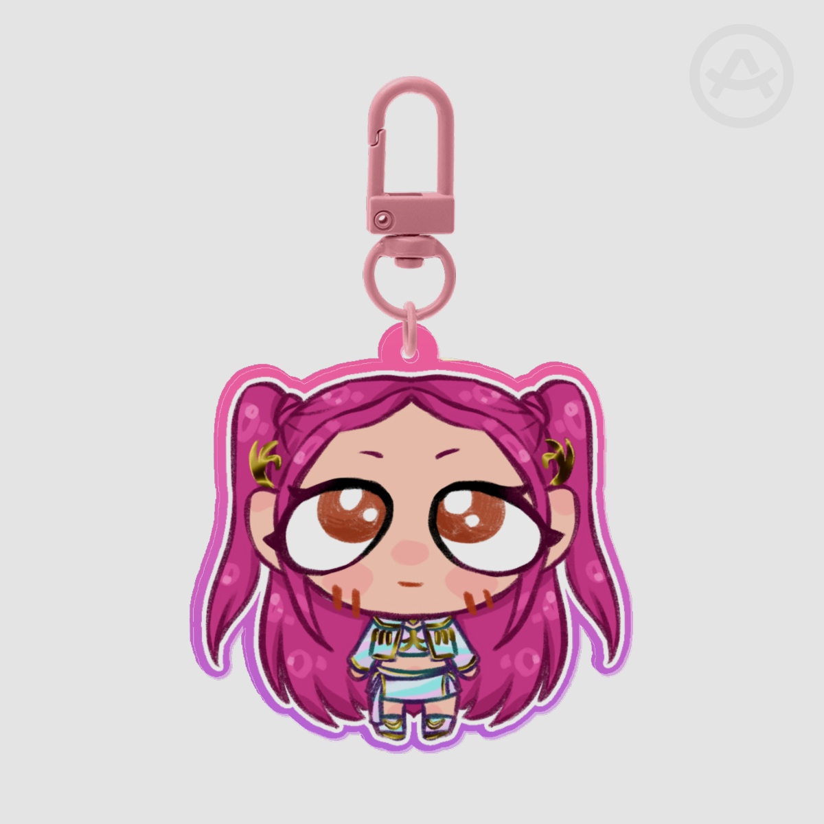 Mira Kpop Demon Hunters - Coloured Edge Acrylic Keychains