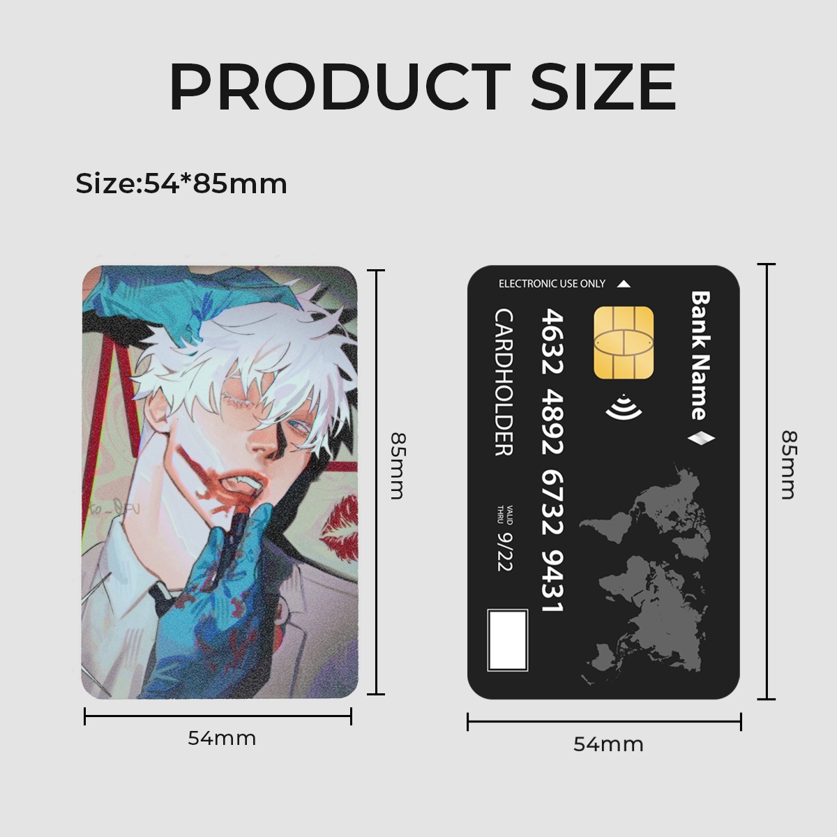 Gojo Holographic Photocards
