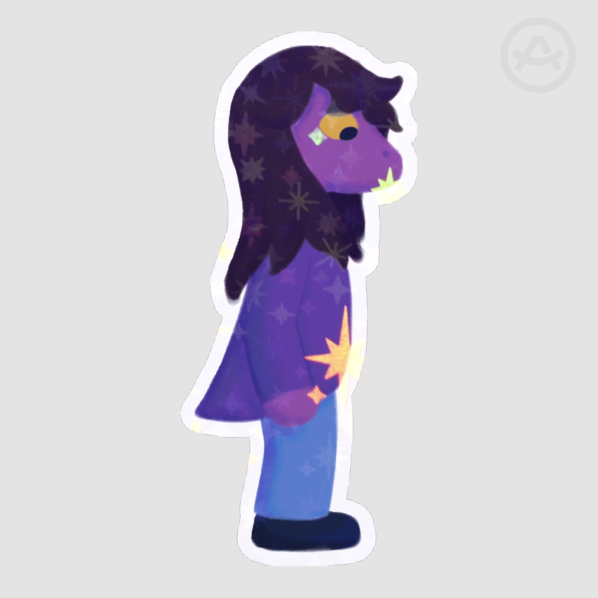 Susie holo sticker