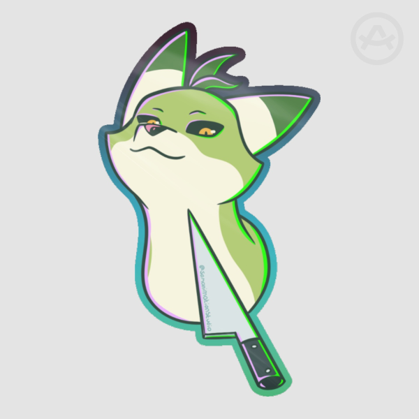 Wild Cabbage- Sassy Cabbage Sticker