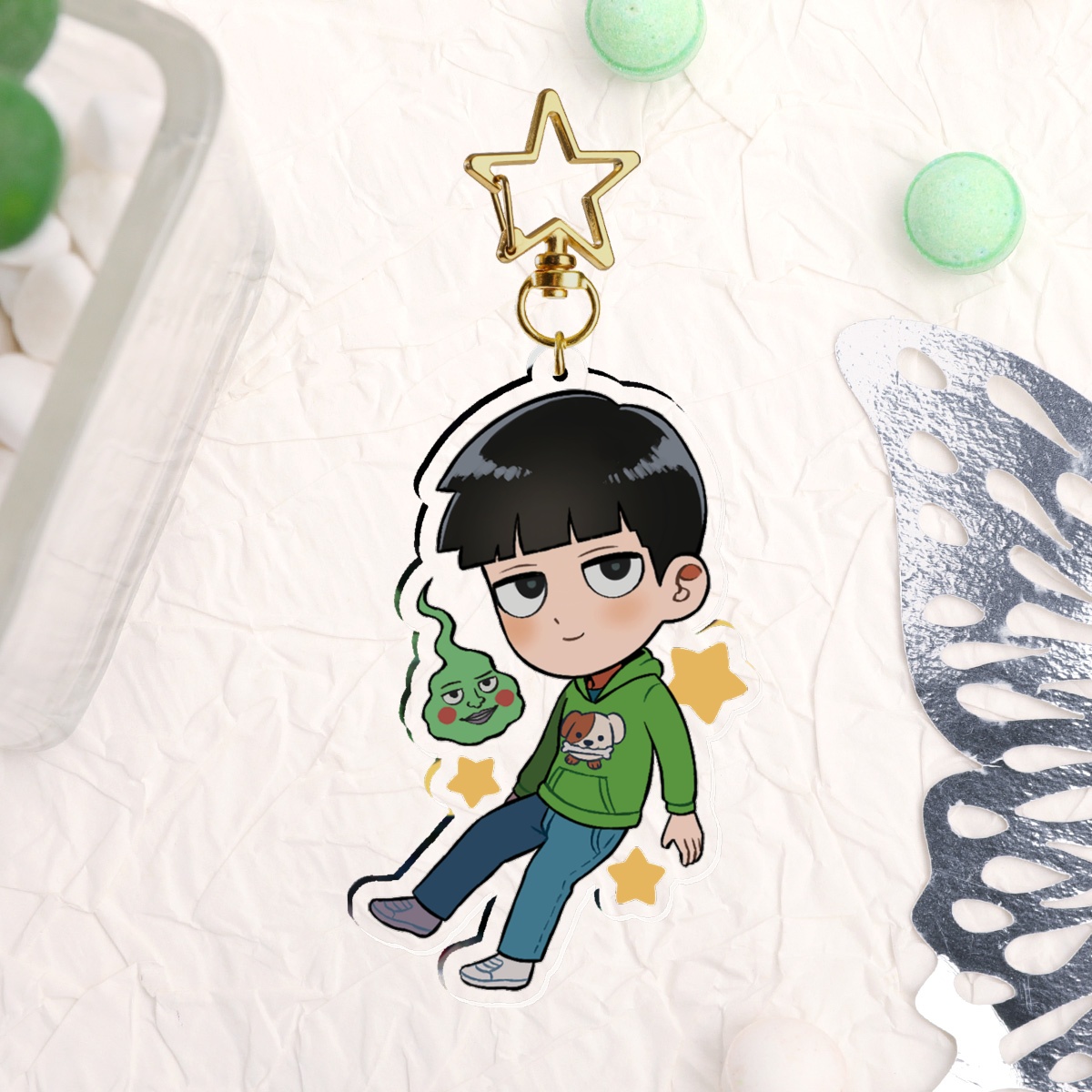 Mob MP100 Acrylic Keychains
