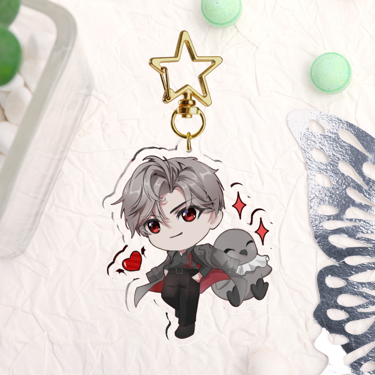Sylus - Clear Acrylic Keychains