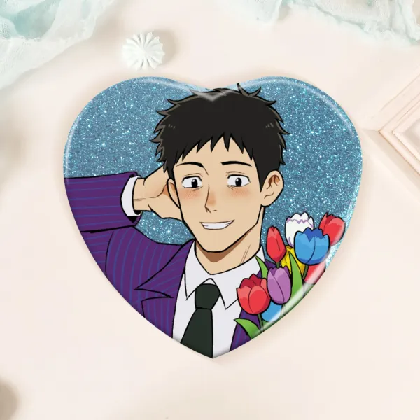 Serizawa MP100 Heart Shape Badge
