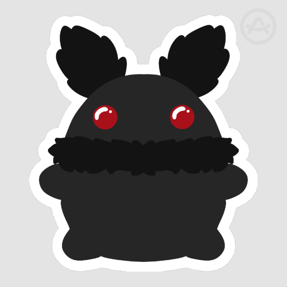 Mothman Diecut Sticker