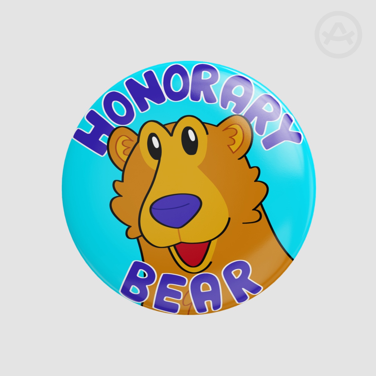 Honorary Bear (Bear in the Big Blue House) Round Badge