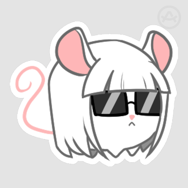 [Flipline] Whippa Mouse Sticker