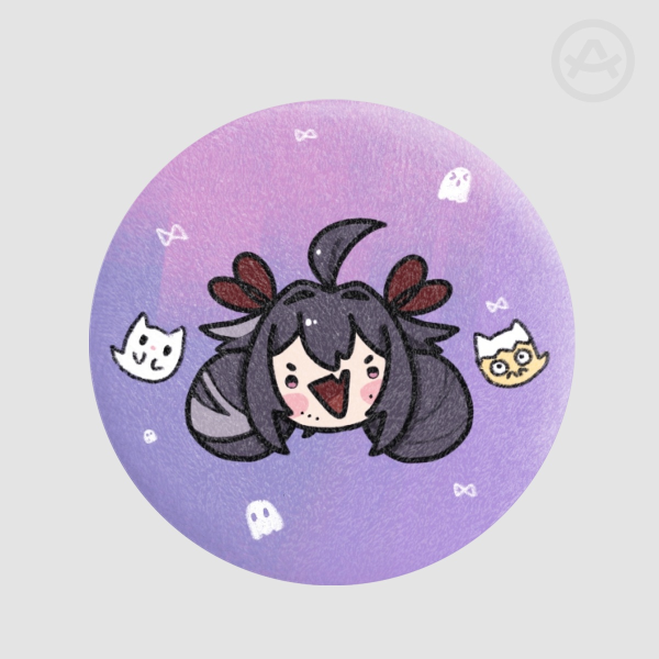 Tamaghostie Plush Badges