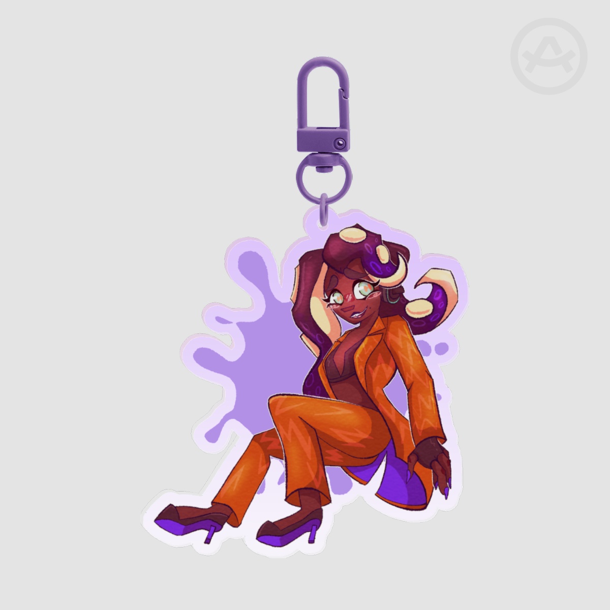 Marina Acrylic Keychain