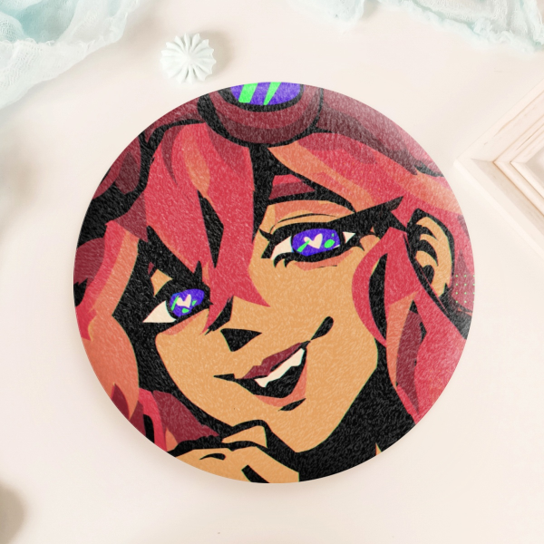 AMY [OC] - Plush Badge 2.28"(58mm)